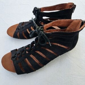 Cobb Hill Black Gladiator Sandals
